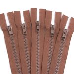 Молния трактор Arta Т6 (6 мм) 2 зам., разъем., 100 см, цв. 072 бежевый, уп.5 шт