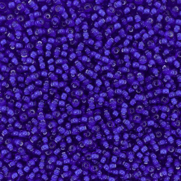 Бисер Preciosa прозрачный с цв. центром 10/0 (2.3 мм), круг.отв, 50 г, (35086)