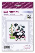 Набор для вышивания нитками Риолис, Пан-дарочек 15х15 см