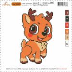 Набор для вышивания нитками Нитекс, 22х22 см