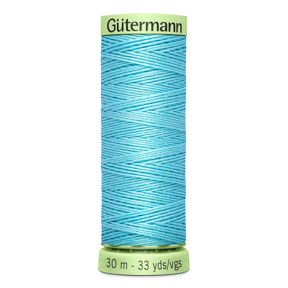 Нитки отделочные Gutermann Top Stitch, 30м, 028 бирюзово-голубой, 5 катушек