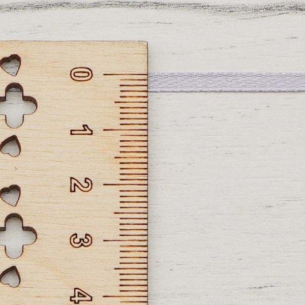 Лента атласная 2-сторонняя 3.0 мм / 100±2 метров, 148 стальной, Globus