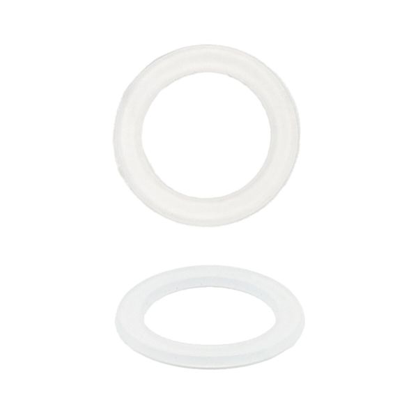 Кольцо уплотнительное пластик под люверс ⌀11 мм, прозр, 100 шт