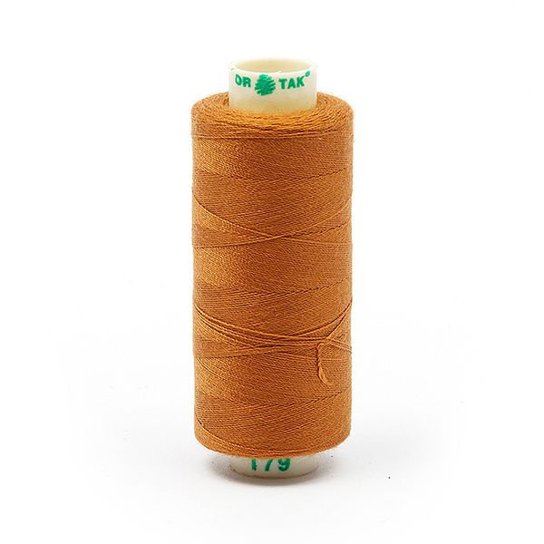 Нитки швейные бытовые Dor Tak 40/2, 366 м / 10 кат., 179 св.коричневый
