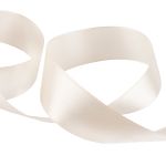 Лента атласная 1-сторонняя 25.0 мм / 33±2 метра, №075/2 кремово-персиковый, Gamma