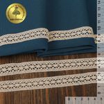 Кружево вязаное (тесьма) 15 мм / 10 метров, цв.28 молочный, Kruzhevo