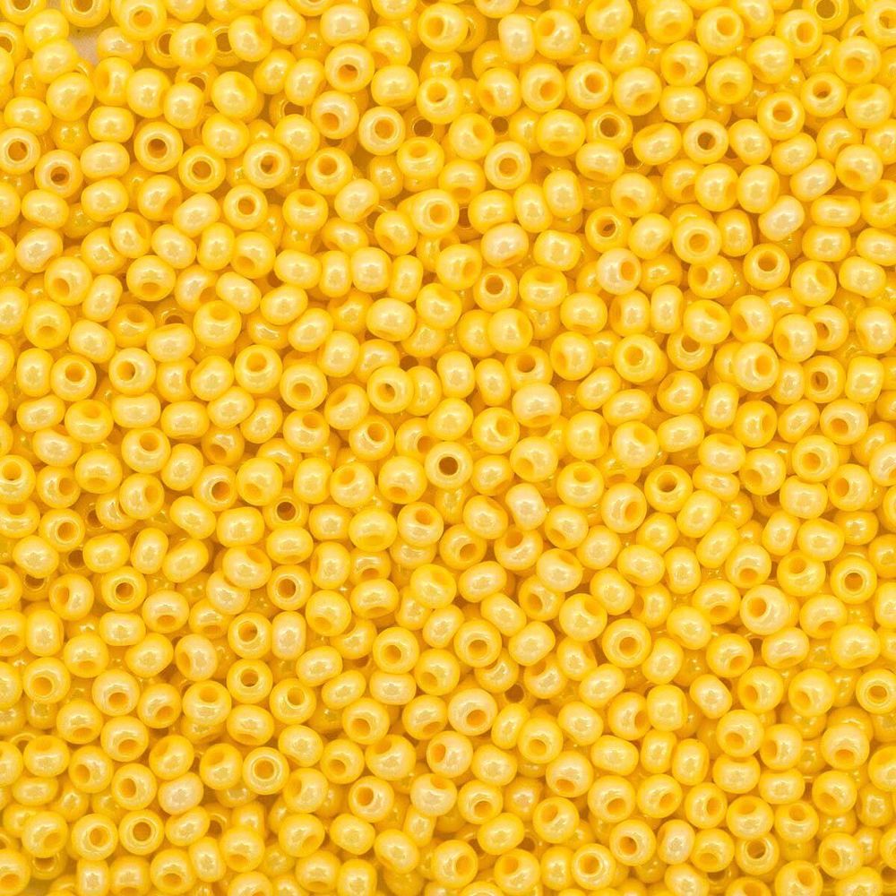 Бисер Preciosa 10/0 (2.3 мм), 100 г (5х20 г), непрозрачный с покрытием, цв. 16386