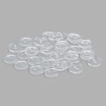 Пуговицы 2 прокола 18L, 11 мм, (Clear (прозрачный)), NE74, 144 шт