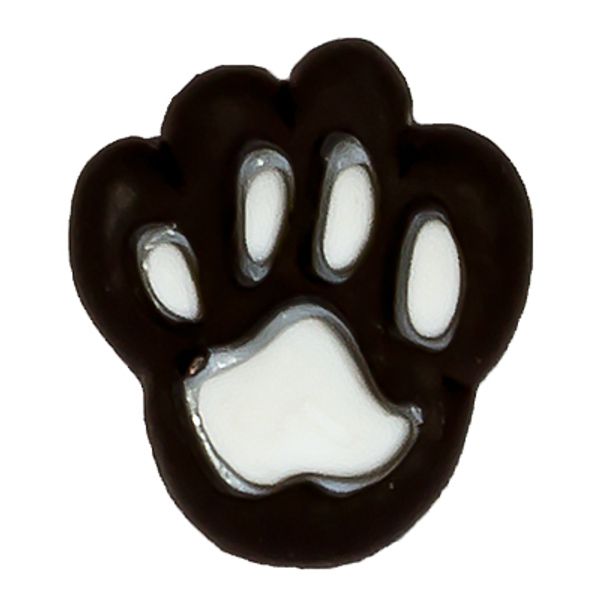 Пуговицы детские 18 мм, 36 шт, №501/580 белый/черный, Gamma AY 9913