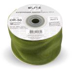 Лента капроновая (органза) 50.0 мм / 22.8±1 метра, 073 т. оливковый, Blitz OR-50