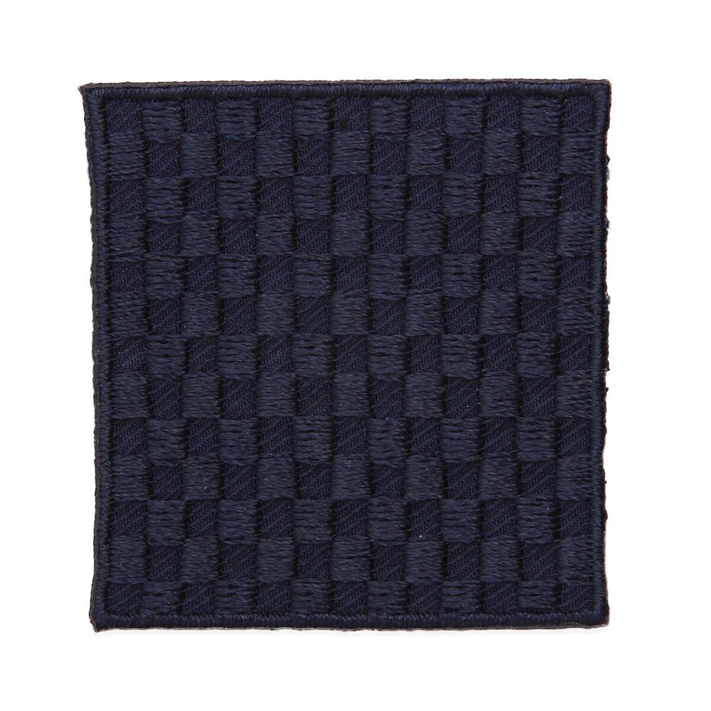 Термоаппликация Квадрат 5,5х5,5см, уп. 2 шт, цв.синий