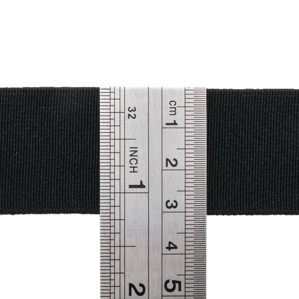 Резинка башмачная 30.0 мм / 25 метров, черный