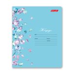 Тетрадь ученическая школьная, выборочные блёстки, A5+ 18 л. на скобе 65 г/м², белизна 100%, 20 шт, клетка, 000707 Бриллианты, Светоч 18ТЕТк-002