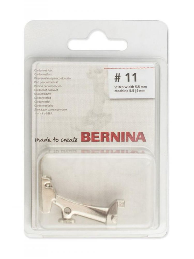 Лапка для шитья шнуром Bernina №11, 008 456 73 00