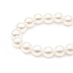 Бусины пластик (жемчуг) ⌀14 мм, 25 г, Astra&Craft, 001 NL белый