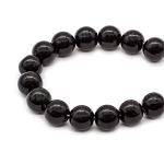 Бусины пластик (жемчуг) ⌀10 мм, 25 г, Astra&Craft, 046 NL черный