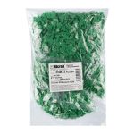 Кнопка рубашечная установочная пластик ⌀12 мм, 500 шт, 008 зеленый, Micron POM-12 FL/500