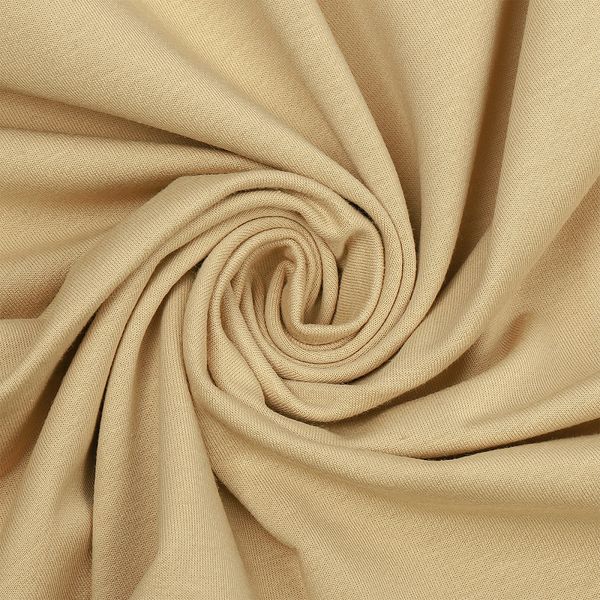 Футер 2-нитка петля поликоттон стрейч 220 г/м², 160 см / 3 метра, ФУТ2Х.TBY.ХЛ-ПЭ.S892.3, цв.S892 бежевый