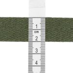 Тесьма (лента) киперная (100 х/б) 20 мм / 45.72 метра, 22 зеленый хаки, 6190-2026