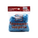 Шерсть для валяния мериносовая тонкая 100%, 100 г, цв.242 гжель