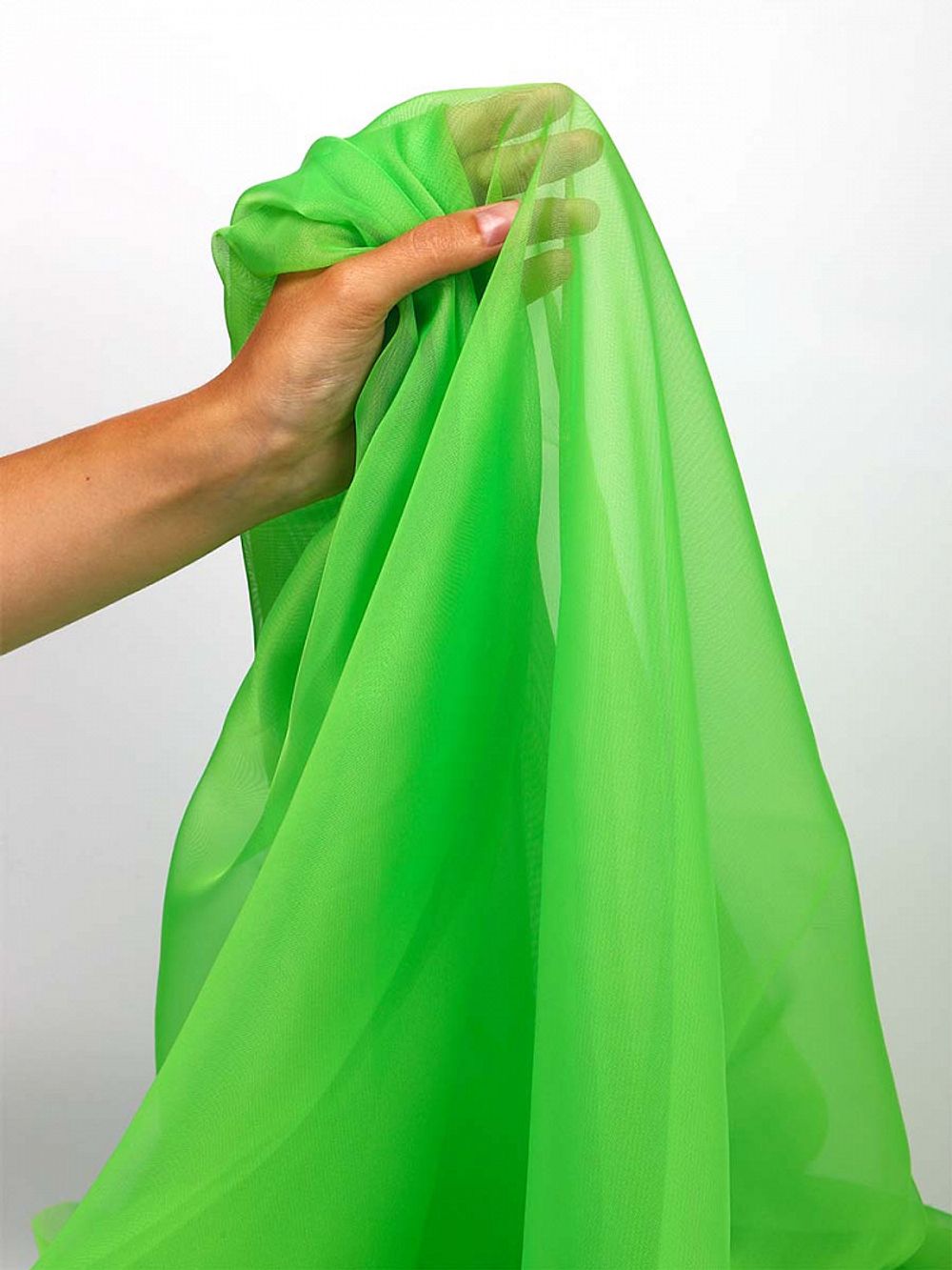 Вуаль 45 г/м², 300 см / 3 метра, Vei.10 цв.зеленый