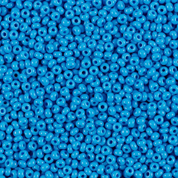 Бисер Preciosa 9/0 (2.7 мм), 50 г, 63050 т.голубой, 311-19001