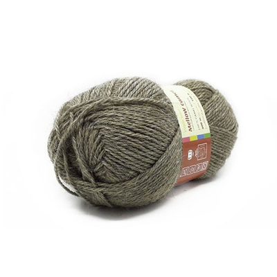 Пряжа Троицкая Верблюжья шерсть / уп.10 мот. по 100 г, 200 м, 371 натуральный серый