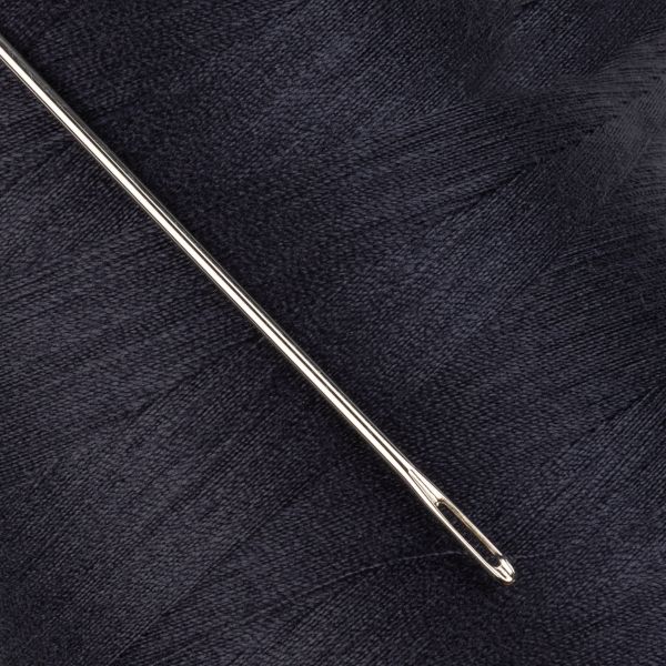 Нитки универсальные Nitka 40/2, 4570 м (5000 ярд) / 1 кат., 375 т.т.серый