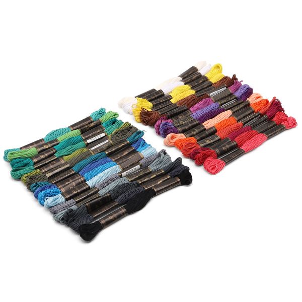 Набор мулине Для школы и дома 30 шт / 8м, яркий микс, Bestex