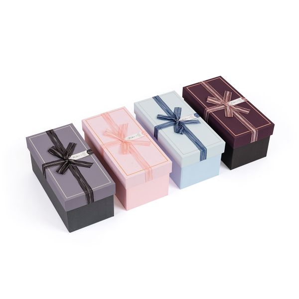 Коробка подарочная, 4 шт, 21х10.5х9.5 см, 01 ассорти, Stilerra YBOX-R54-1