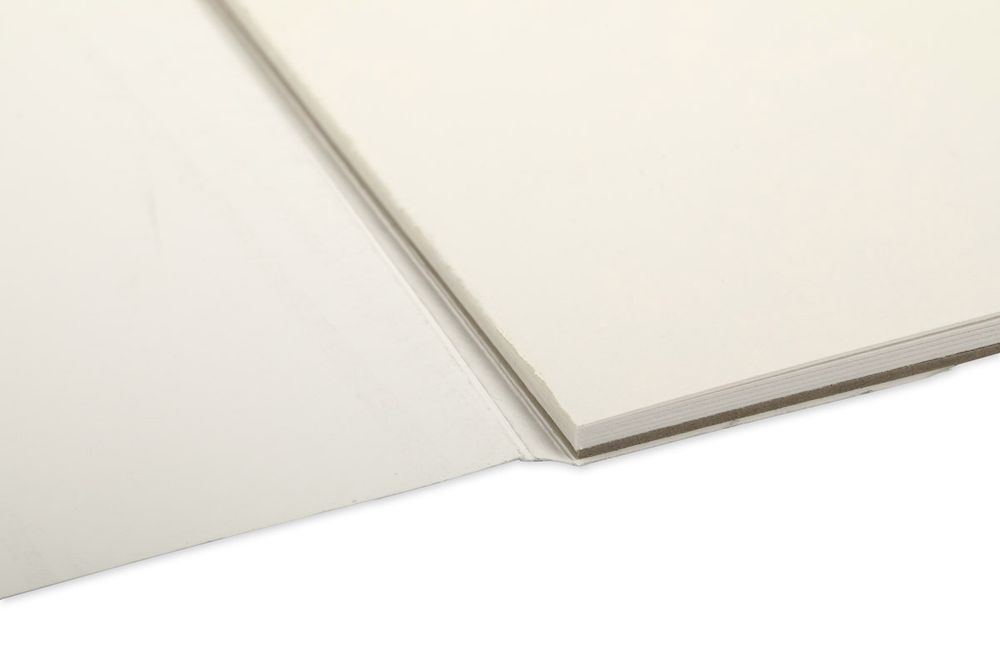 Альбом для акварели 200 г/м², А3 30х40 см, склейка с трех сторон 12 л, гознак тисненая, Аква-колор Изостудия