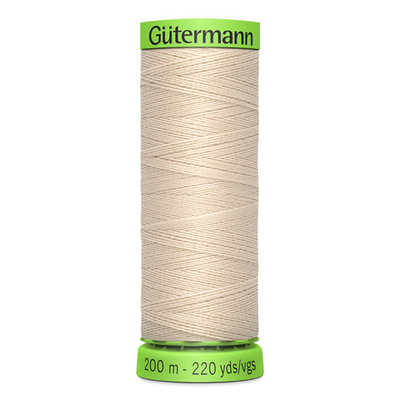 Нитки для тонких тканей Gutermann Extra Fine 150, 200м, 169 пломбир, 5 катушек