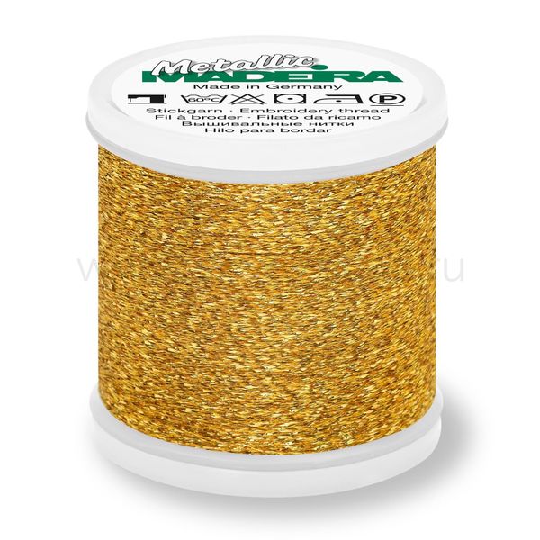 Нитки вышивальные металлизированные Madeira Metallic №40, 200 м, цв. 21, 9842, 5 катушек