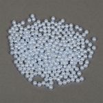 Бусины пластик (перламутр) ⌀6 мм, цв.A26 голубой, уп.500г (4838 шт), Magic4Hobby