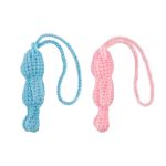 Набор для вязания игрушки Miadolla AMG-MN-0148, Мишки Брик (голубой и розовый), 10 см