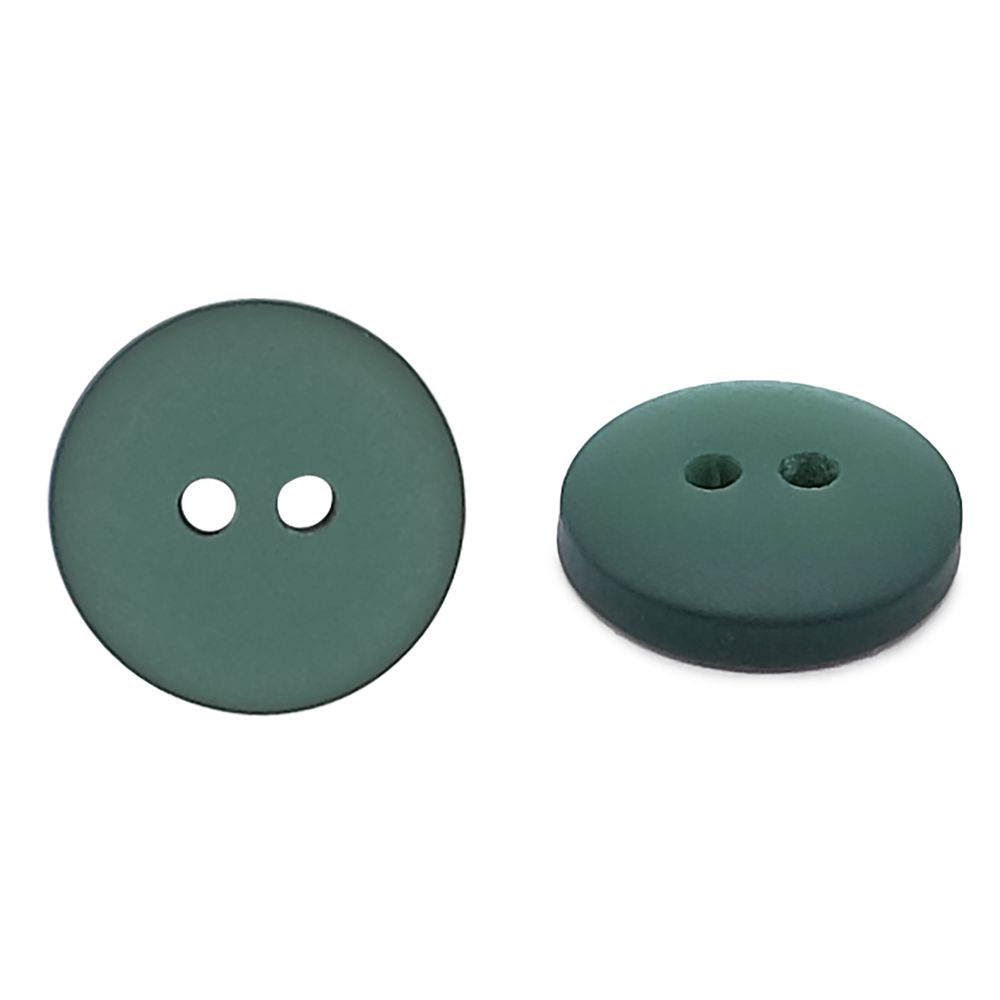 Пуговицы на 2 прокола 18L (11мм), пластик (col.47 хаки), CR-K18M, 144 шт