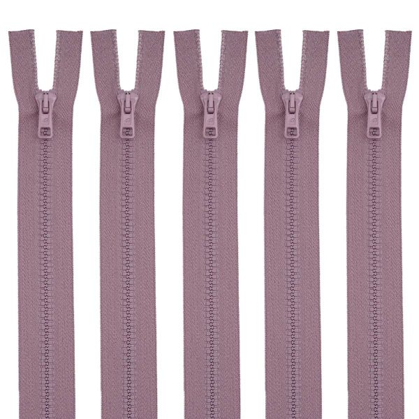 Молния трактор Arta Т6 (6 мм) 2 зам., разъем., 110 см, цв. 100 кремовый, уп.5 шт