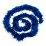 Боа из пуха 1.8 метра, 20 г, синий 655C /TOS/