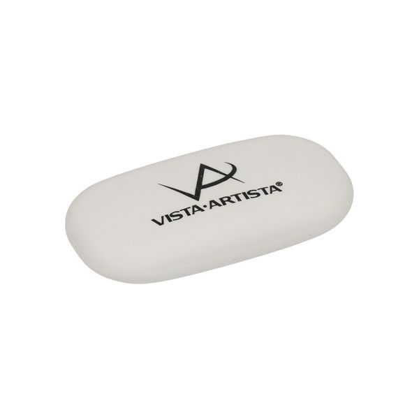 Ластик овальный универсальный VAE 5.7x2.8x1.1 см, 24 шт, Vista-Artista