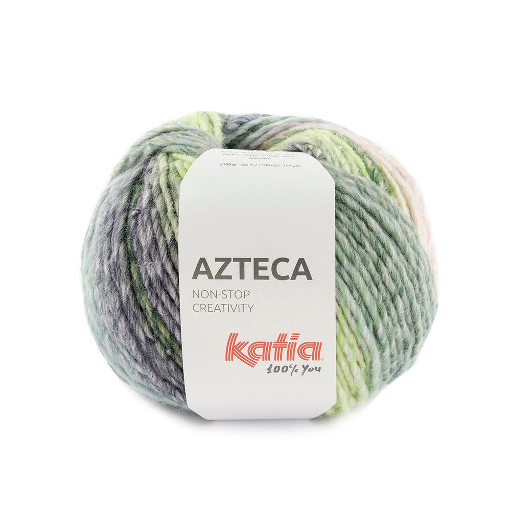 Пряжа Katia (Катя) Azteca / уп.10 мот. по 100 г, 180 м, K002 /TOS/