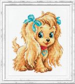 Набор для вышивания нитками Чудесная игла, Обаяшка, 12х14 см