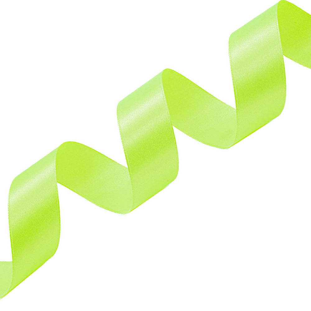 Лента атласная 1-сторонняя 25.0 мм / 22.86±1 метров, 084 салатовый, Globus