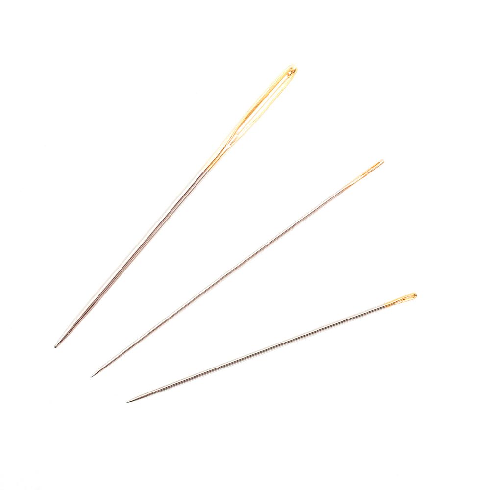 Иглы ручные домашний набор, ассорти, 12 шт, Pony