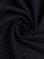 Льняная ткань 190 г/м², 140 см / 2 метра, TBY.Li.1002.10, 10 т.синий