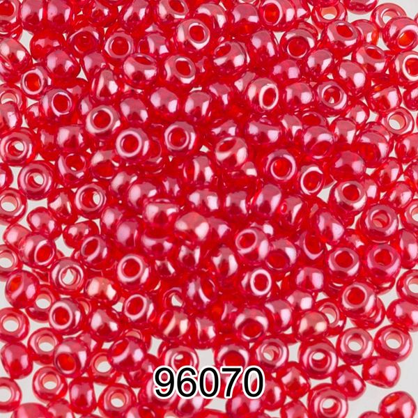 Бисер Preciosa 10/0 (2.3 мм), 500 г, 96070 (Ф155) малиновый