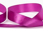 Лента атласная 1-сторонняя 25.0 мм / 33±2 метра, 027 св.лиловый, Gamma