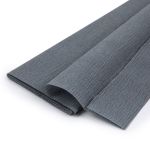 Крепированная бумага 20 г/м², 50 см / 2 метра, 5 шт, 703 т.серый, Blumentag REP-43