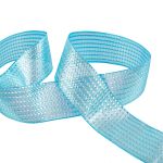 Лента металлизированная Стрела 40±2 мм / 25±0.5 метров, голубой / lt. blue, Blitz