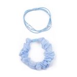 Набор резинок для волос 10 шт (5х2 шт), №01 голубой, Cherry Mary TR07072