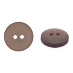 Пуговицы на 2 прокола 18L (11мм), пластик (col.25 светло-коричневый), CR-K18M, 144 шт